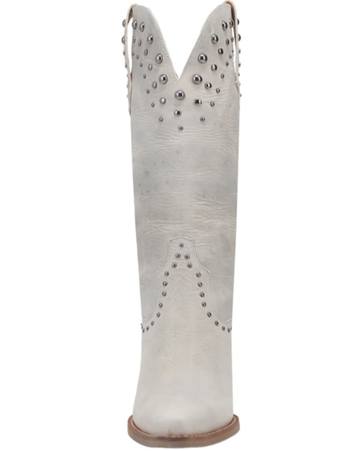 Image #4 - Dingo Women's Talkin Rodeo Western Boots - Snip Toe, Off White, hi-res