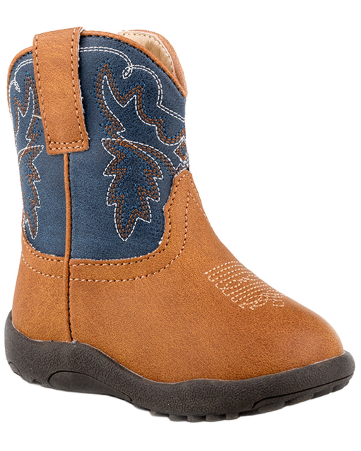 Roper Infant Boys' Heritage Western Boots - Round Toe, Tan, hi-res
