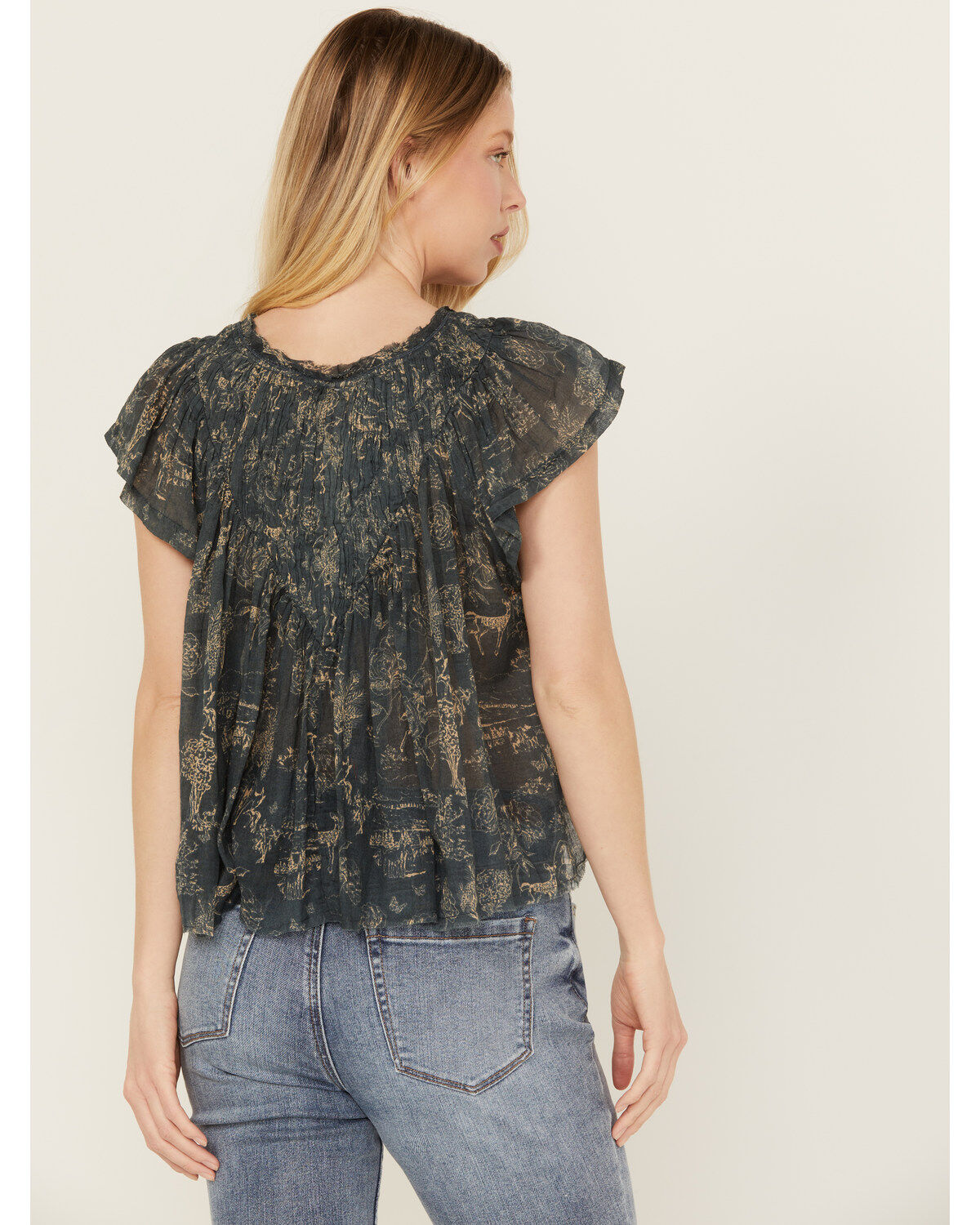 Image #4 - Free People Women's Printed Padma Top, , hi-res