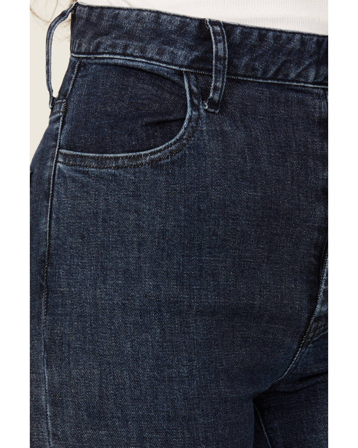 Image #2 - Show Me Your Mumu Women's Dark Wash Hawn Bell Flare Stretch Denim Jeans, Dark Wash, hi-res