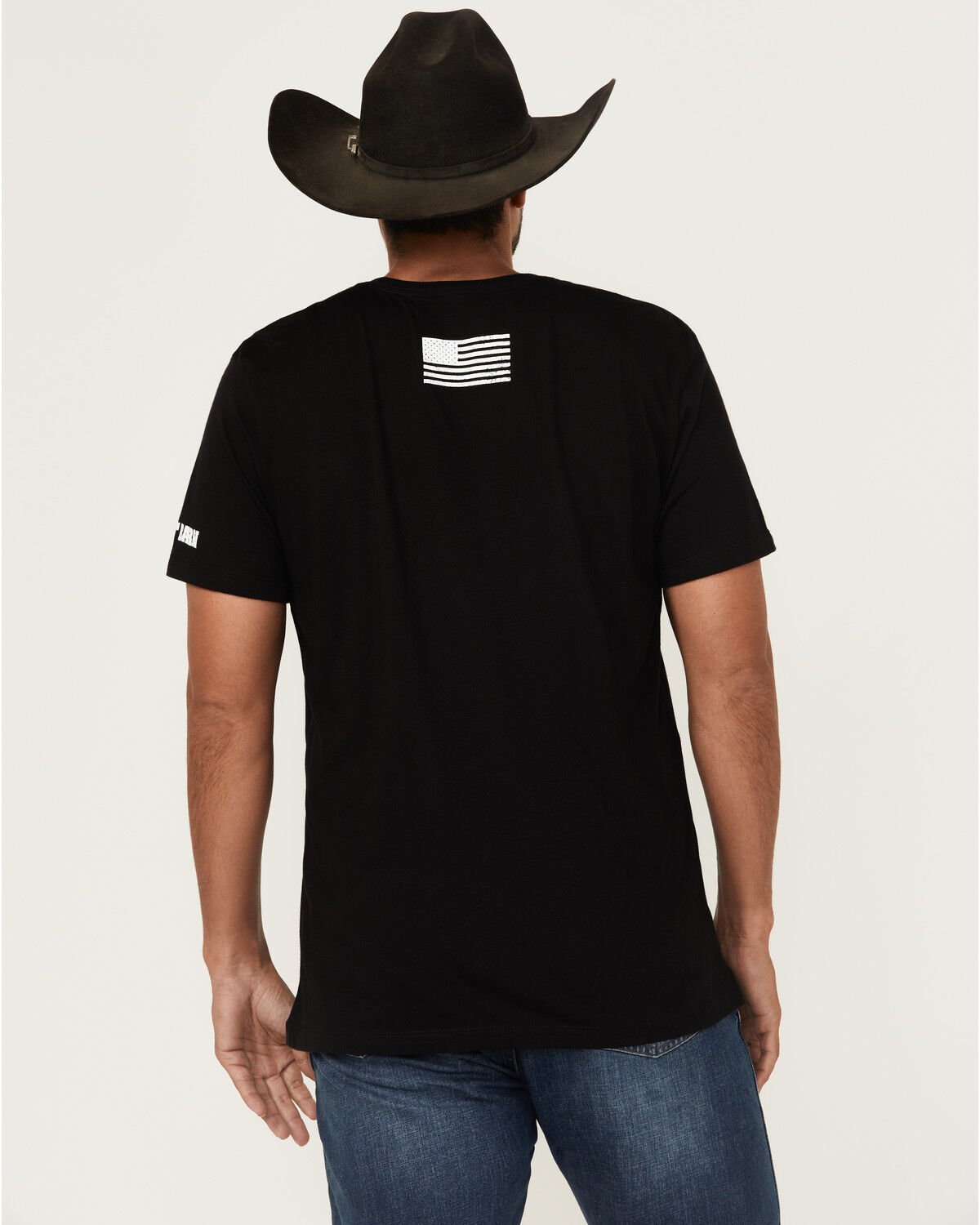 Image #4 - Boot Barn Men's Make America Cowboy Again Short Sleeve Graphic T-Shirt, Black, hi-res