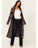 Image #2 - Shyanne Women's Southwestern Print Long Cardigan, Chocolate, hi-res