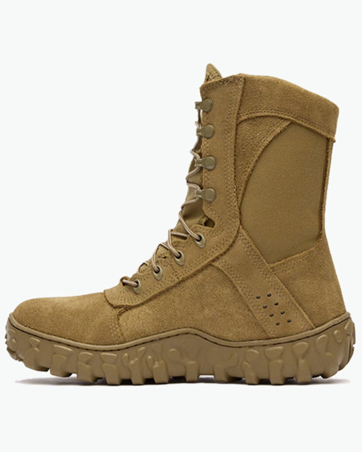 Image #3 - Rocky Men's 8" S2V Tactical Military Boots - Soft Toe, Tan, hi-res