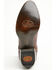 Image #7 - El Dorado Men's Ostrich Leg Brass Western Boots - Round Toe, Bronze, hi-res
