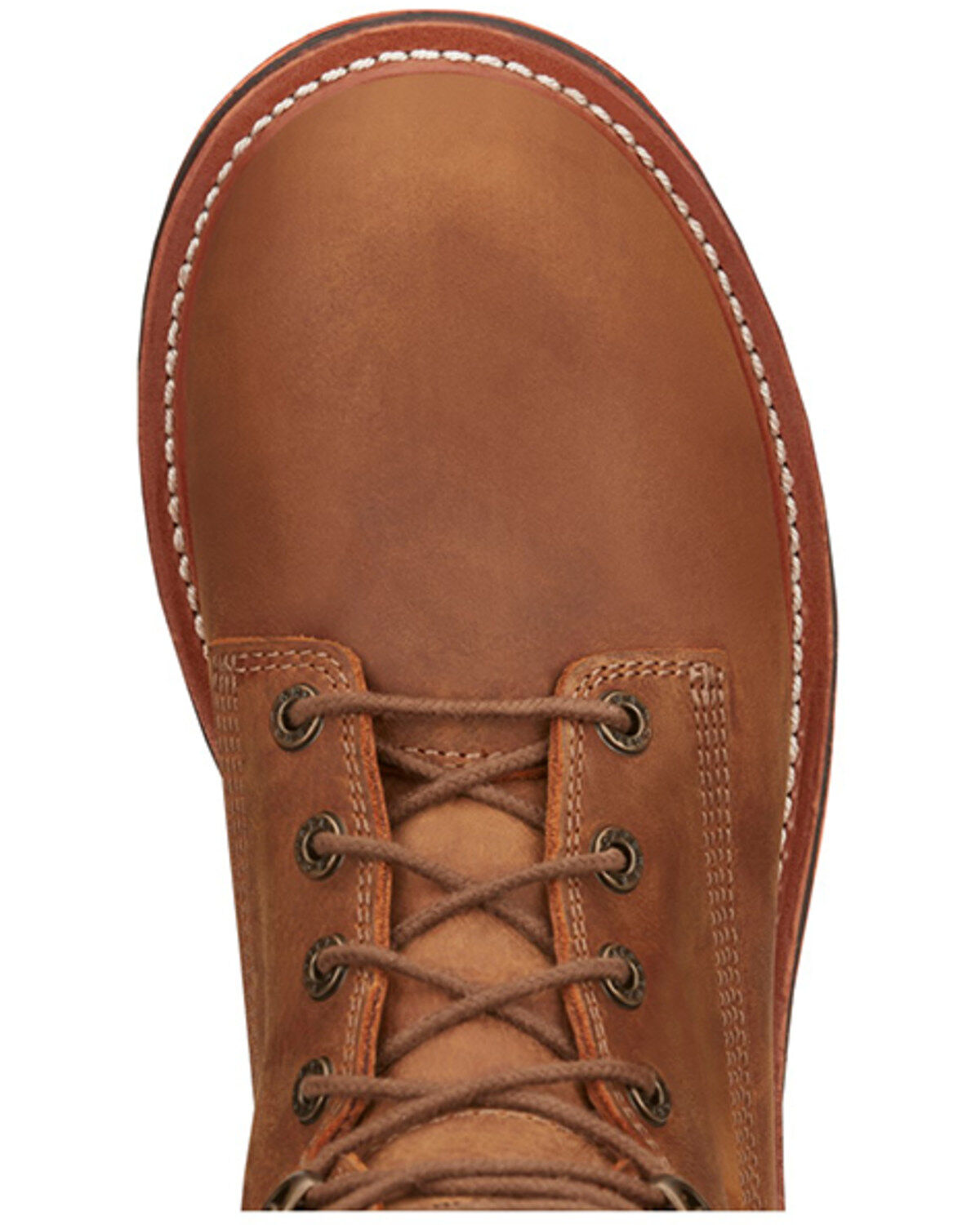 Image #6 - Chippewa Men's Thunderstruck Blonde 6" Lace-Up Waterproof Work Boots - Composite Toe, Lt Brown, hi-res