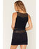 Image #2 - Idyllwind Women's Duluth Coated Yoke Dark Wash Stretch Denim Mini Skirt, Dark Wash, hi-res