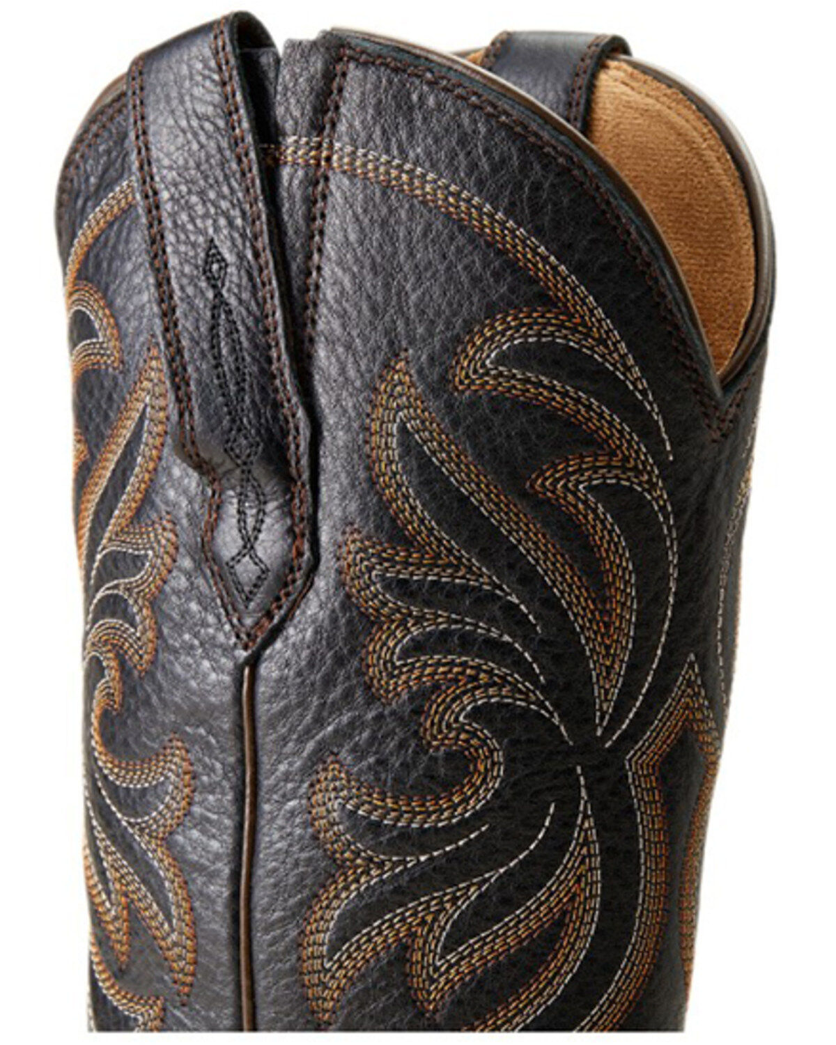 Image #6 - Ariat Women's Heritage Stretchfit Western Boots - Round Toe, Black, hi-res