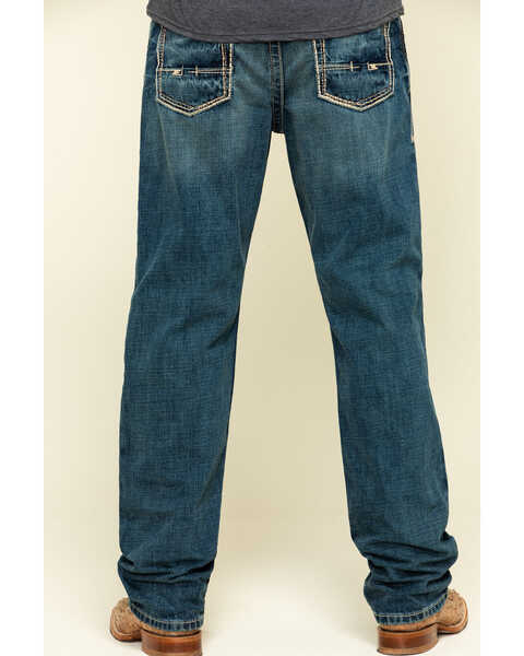 Ariat Men's M3 Boundary Gulch Loose Straight Jeans , Blue, hi-res