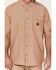 Image #3 - Hawx Men's Solid Short Sleeve Button-Down Work Shirt, Rust Copper, hi-res