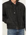 Image #3 - Wrangler Men's Blanket Lined Denim Jacket, Black, hi-res