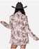 Image #2 - Lovlei Ranch Women's Wild and Free Wild Horse Print Blazer, Ivory, hi-res