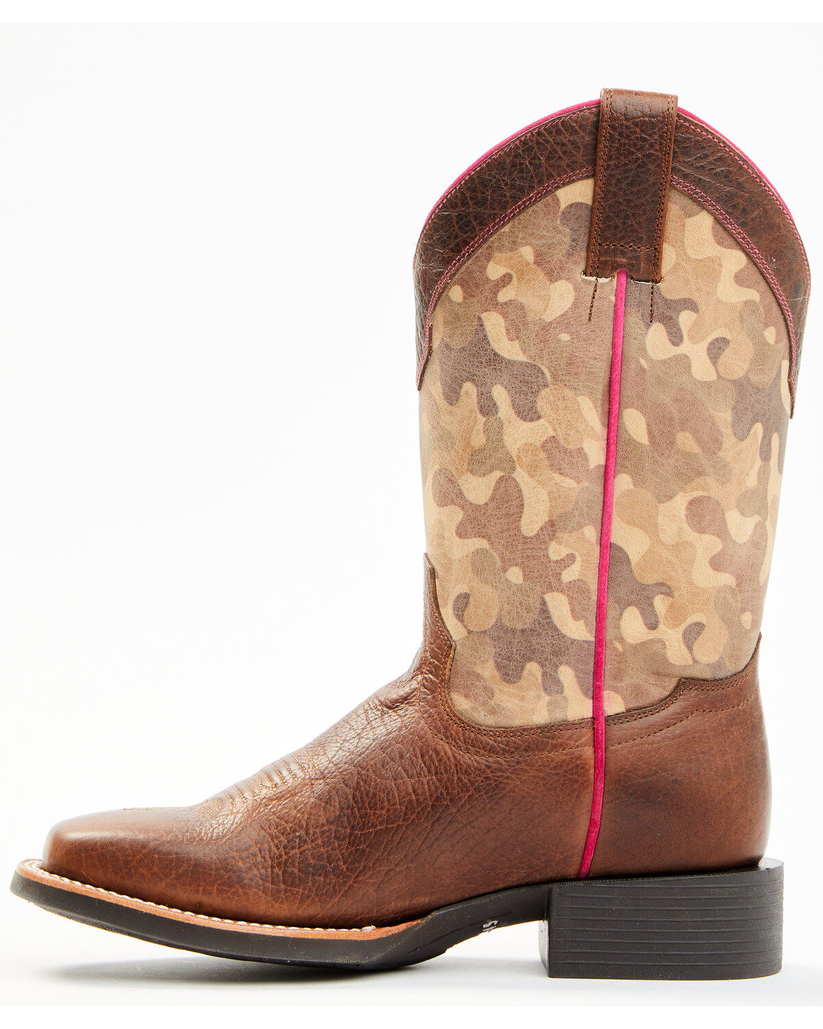 Image #3 - RANK 45® Women's Jane Xero Gravity Performance Leather Western Boots - Broad Square Toe, Multi, hi-res