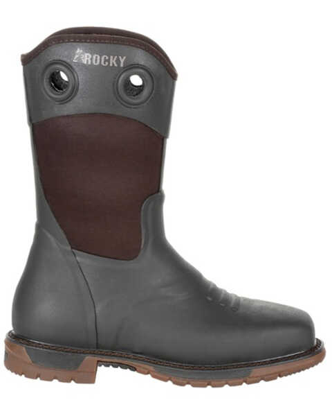 Image #2 - Rocky Women's Original Ride FLX Rubber Western Work Boots - Soft Toe, , hi-res
