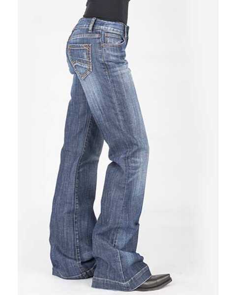 Image #3 - Stetson Women's 214 Trouser Fit Jeans, , hi-res