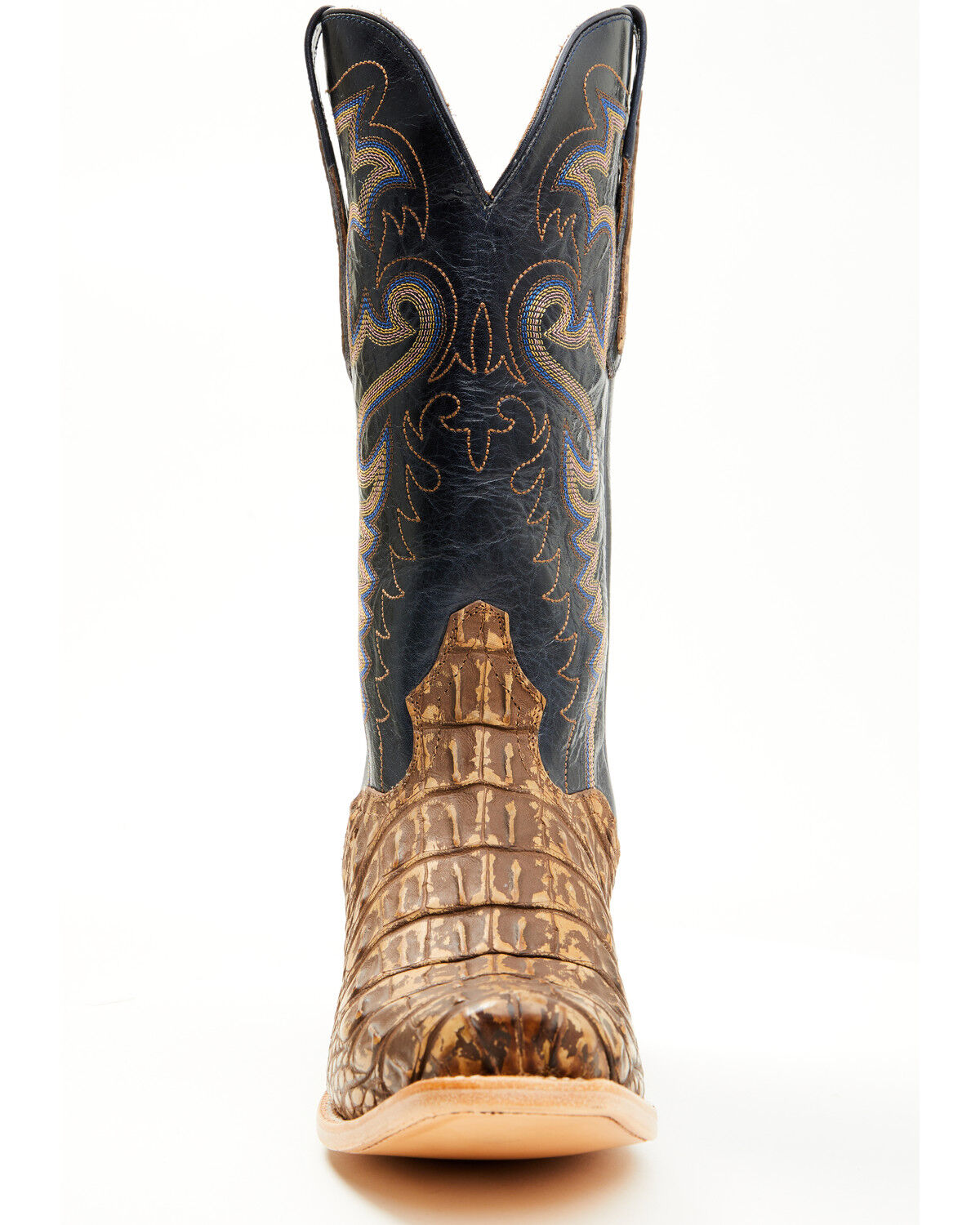 Product Name:  El Dorado Men's Exotic American Alligator Western Boots - Square Toe