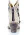 Image #6 - Corral Women's Floral Overlay Booties - Round Toe , , hi-res