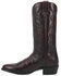 Image #3 - Dan Post Men's Mignon Western Boots - Round Toe, Black Cherry, hi-res
