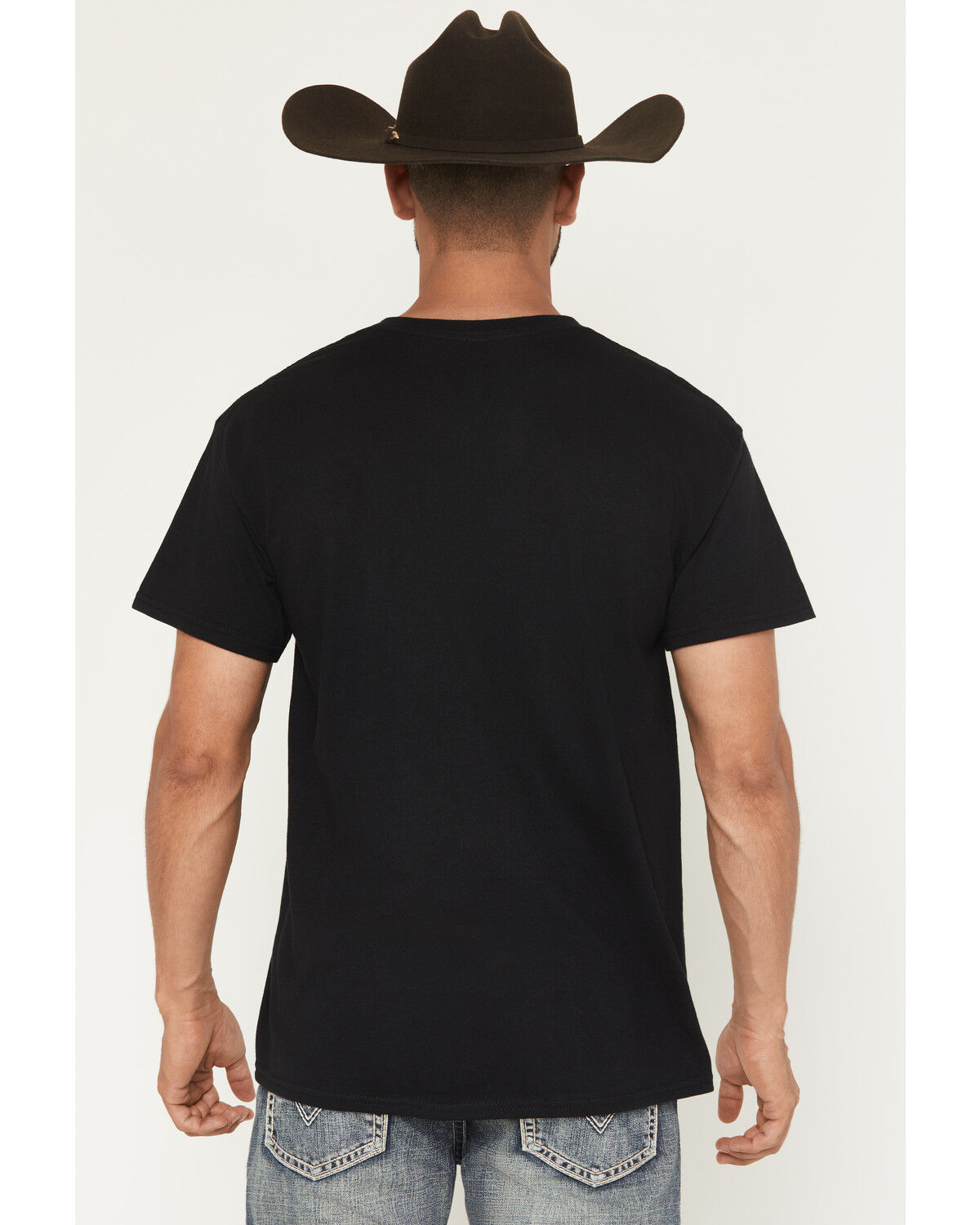Image #4 - Riot Society Men's Skull Cowboy Short Sleeve Graphic T-Shirt, Black, hi-res