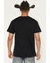 Image #4 - Riot Society Men's Skull Cowboy Short Sleeve Graphic T-Shirt, Black, hi-res