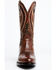 Dan Post Men's Swirled Embroidery Western Boots - Medium Toe, Pecan, hi-res