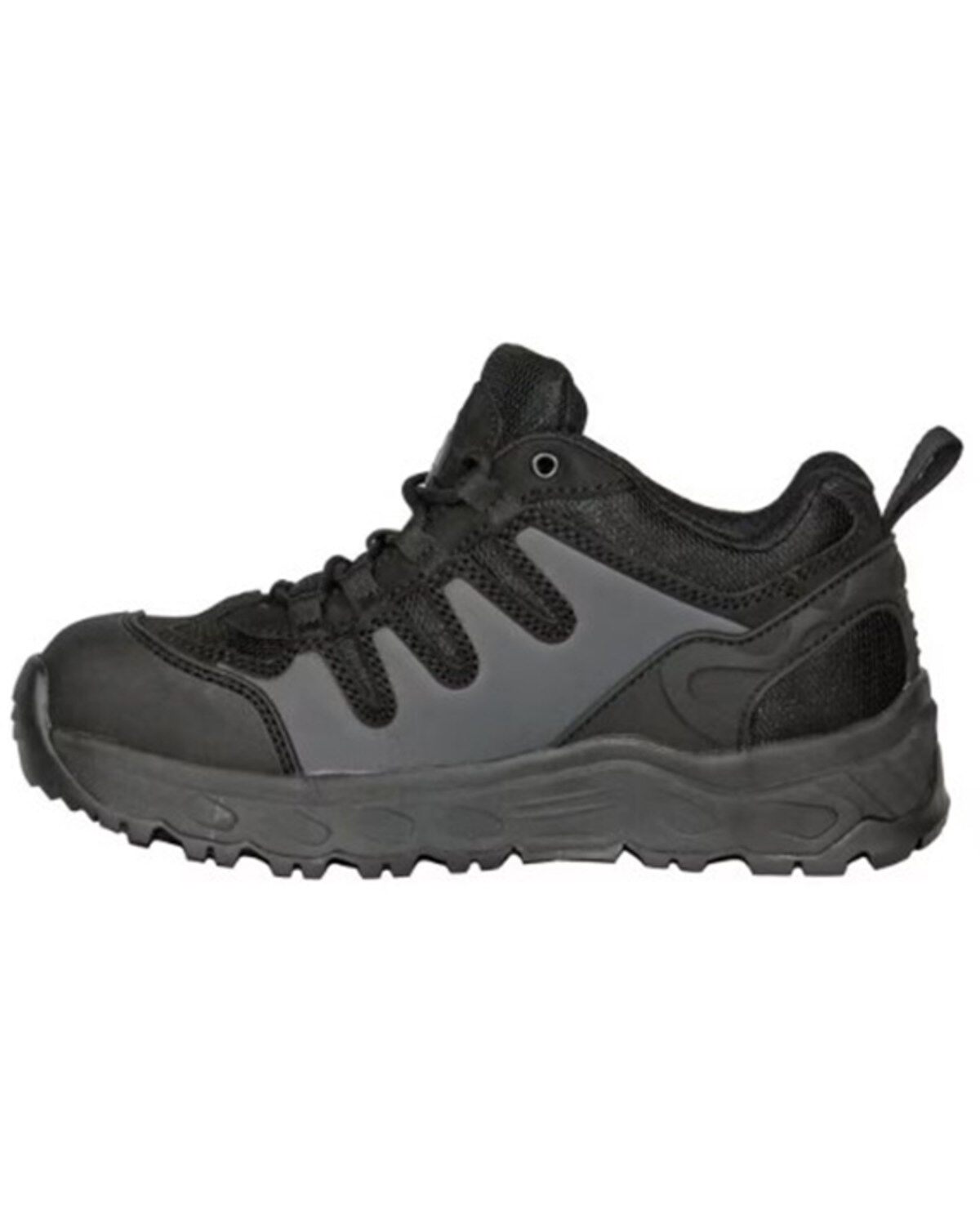 Image #3 - Hoss Men's Eric Lace-Up Work Boots - Aluminum Toe, Black, hi-res
