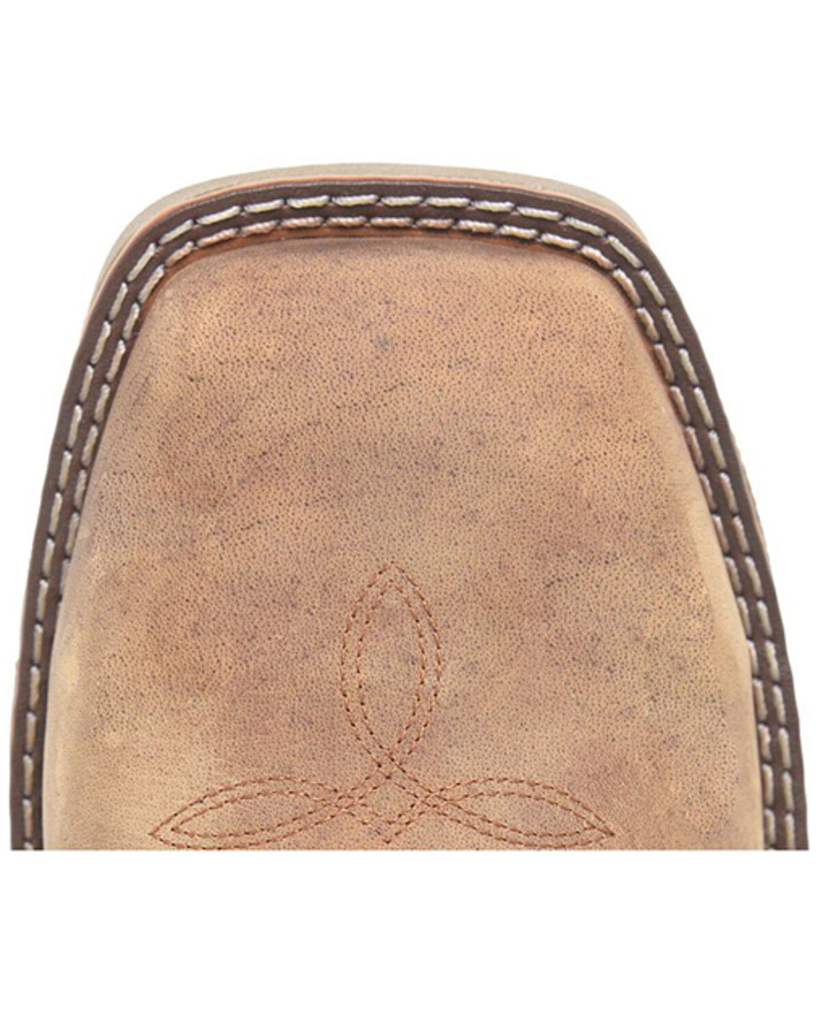 Image #6 - Phantom Rider Men's Troy Western Work Boots - Composite Toe, Brown, hi-res