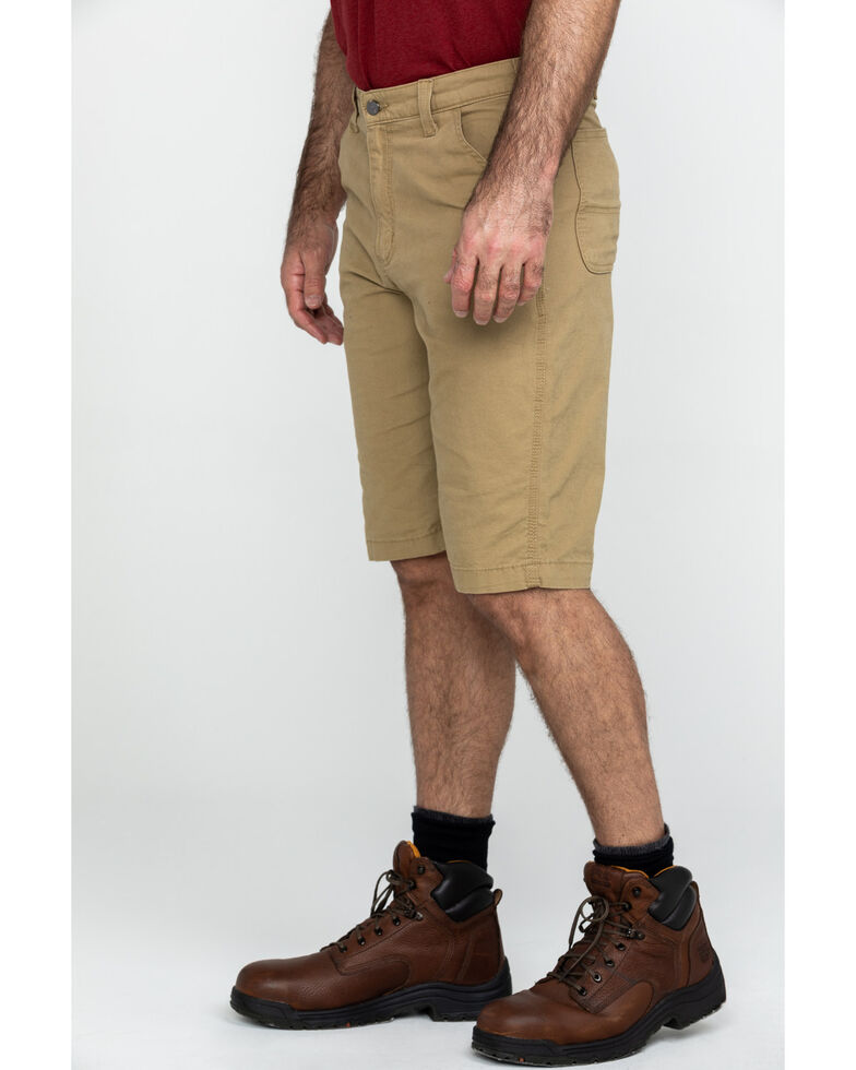 Carhartt Men's Khaki Rugged Flex 13" Rigby Work Shorts Boot Barn