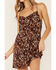 Very J Women's Slip Dress, Rust Copper, hi-res