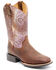 Shyanne Women's Antiquity Western Performance Boots - Broad Square Toe, Brown, hi-res