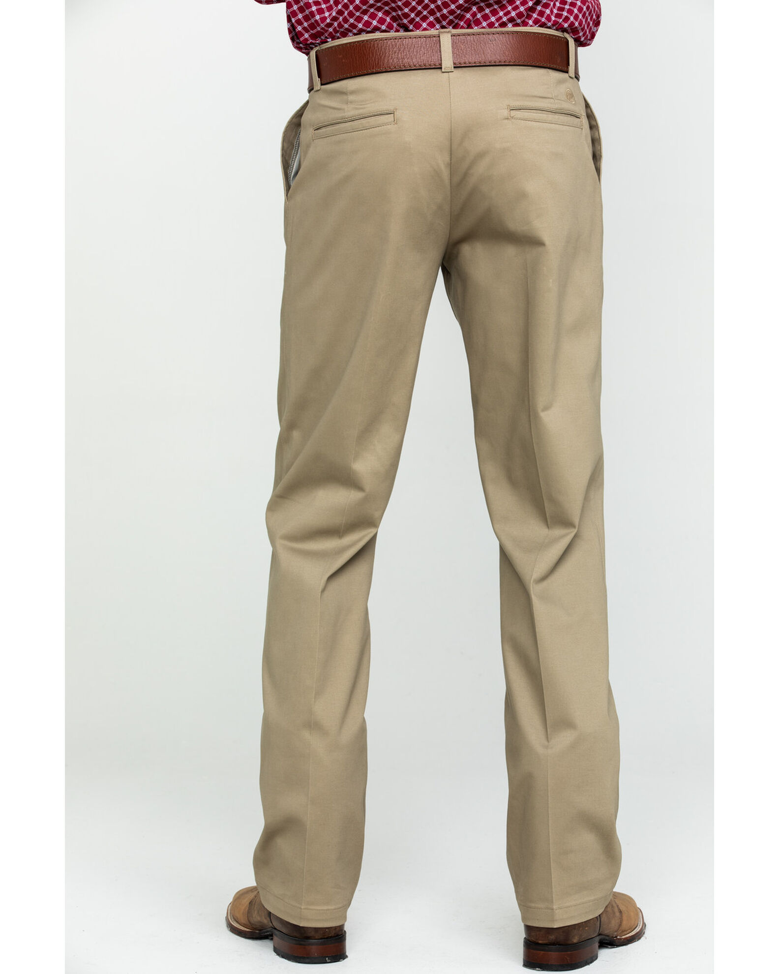 Product Name Wrangler Men s Khaki Casual Pleated Front Western Pants