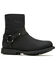 Image #1 - Harley Davidson Men's Scout Moto Boots - Round Toe, Black, hi-res
