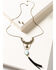 Image #1 - Shyanne Women's Gilded Gold Leather Tassel Set, Gold, hi-res