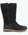 Image #2 - Born Women's Salee Mid Calf Boots - Round Toe, Black, hi-res