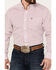Ariat Men's Oakly Classic Fit Long Sleeve Button Down Western Shirt, White, hi-res