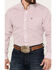 Image #3 - Ariat Men's Oakly Classic Fit Long Sleeve Button Down Western Shirt, White, hi-res