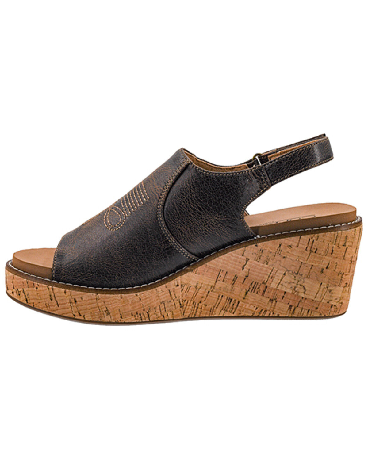 Image #3 - Corkys Women's Most Wanted Sandals, Brown, hi-res