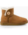 UGG Women's Button Shortie Boots, Chestnut, hi-res