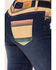Ranch Dress'n Women's Bootcut Serape Jeans, Blue, hi-res