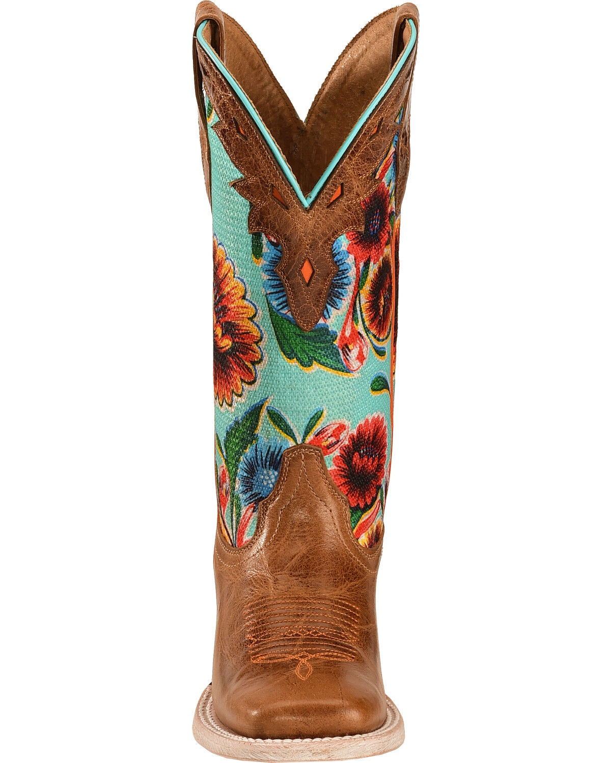 ariat floral textile boots