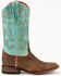 Ferrini Women's Hunter Full-Grain Western Boots - Square Toe , Chocolate, hi-res