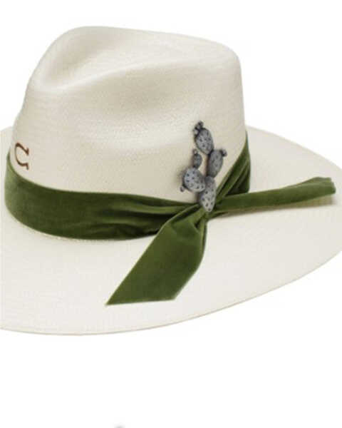 Charlie 1 Horse Women's 10X Hard To Handle Shantung Western Hat , Natural, hi-res
