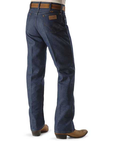 Wrangler Men's Original Fit Rigid Jeans - 38" & 40" Tall Inseams, Indigo, hi-res