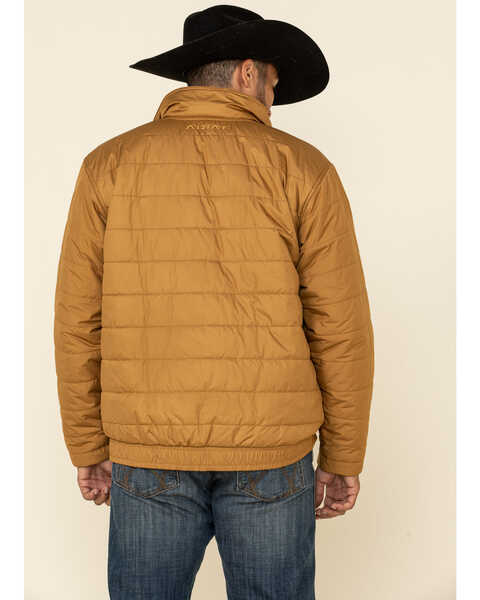 Image #3 - Ariat Men's Brown Mosier Quilted Concealed Carry Jacket, , hi-res
