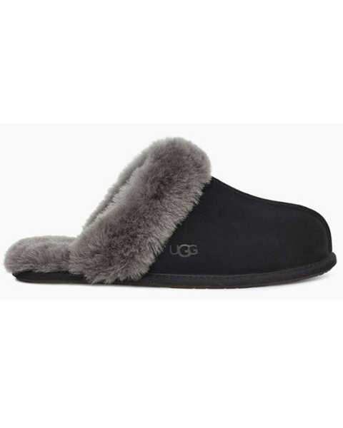 UGG Women's Scuffette II Water-Resistant Slippers, Black, hi-res
