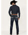 Cody James Men's Moonbeam Dark Wash Slim Straight Stretch Denim Jeans, Dark Wash, hi-res