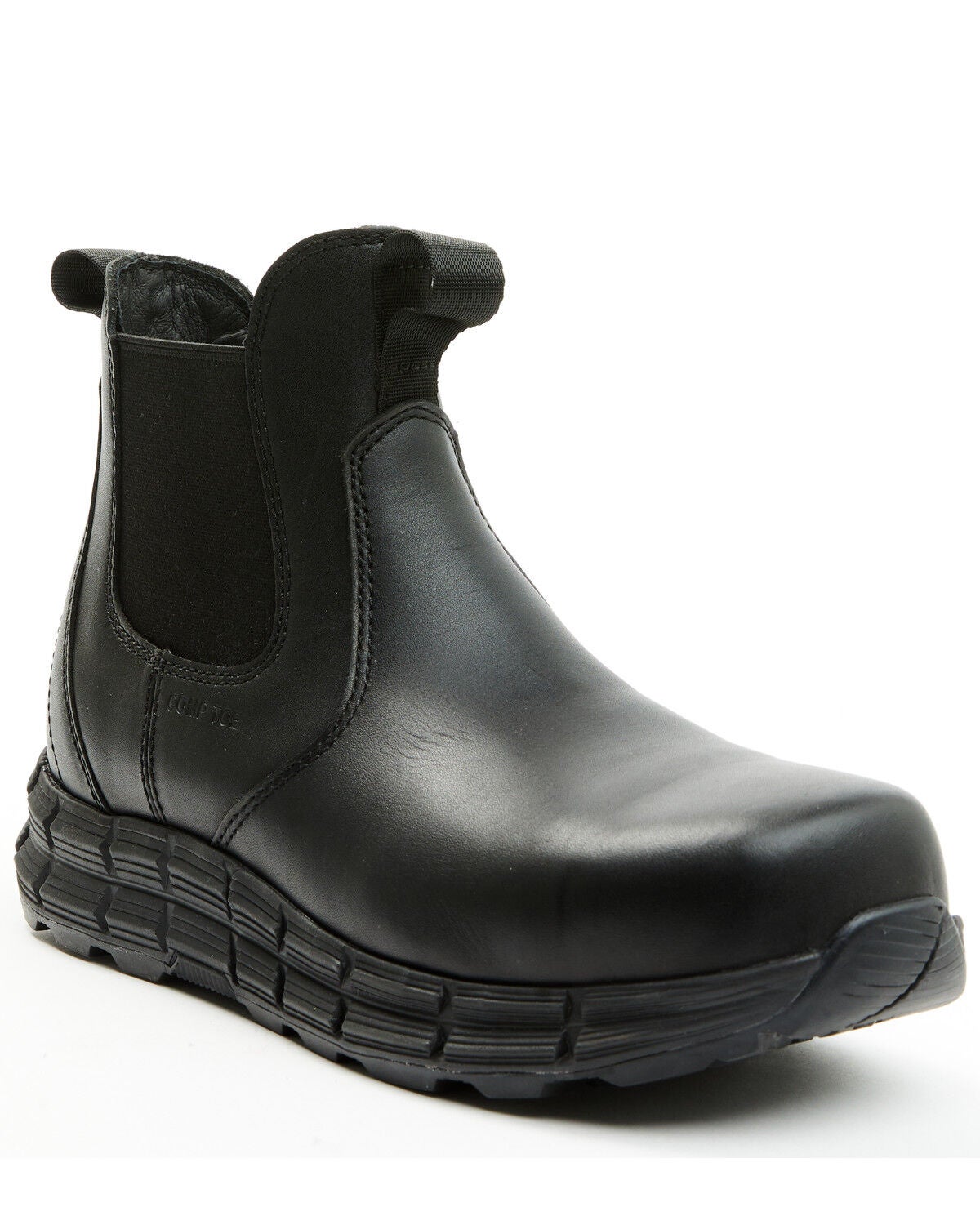 Hawx Men's Athletic Uniform Chelsea Boots - Composite Toe, Black, hi-res