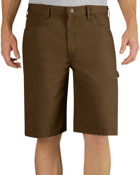 Image #3 - Dickies Relaxed Fit Duck Carpenter Shorts, Timber, hi-res