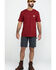 Image #6 - Carhartt Men's 11" Rugged Flex Dungaree Rigby Work Shorts, Dark Grey, hi-res