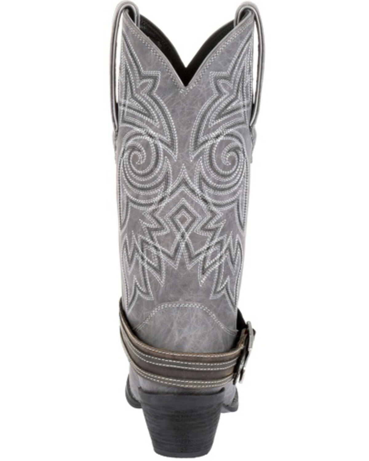 Image #4 - Durango Women's Crush Graphite Flag Harness Western Boots - Snip Toe, , hi-res