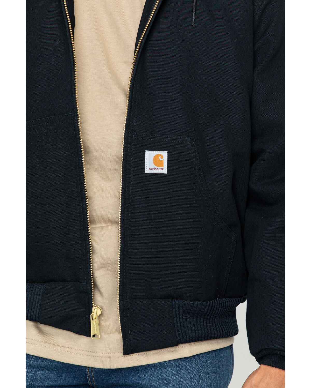 Carhartt Men's Duck Active Zip Front Work Jacket | Boot Barn Carhartt Men's Duck Active Zip Front Work Jacket | Boot Barn